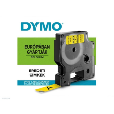 DYMO Betűnyomó kazetta gépi 12mmx7m Dymo fekete-sárga 45018 árazógép