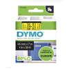 DYMO Betűnyomó kazetta gépi 24mmx7m Dymo fekete-sárga 53718