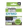 DYMO Betűnyomó kazetta gépi 24mmx7m Dymo fekete-víztiszta 53710