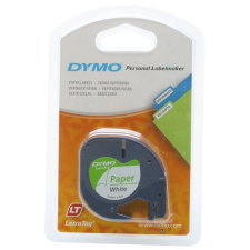 DYMO címke LT papír 12mm fehér etikett