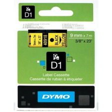 DYMO d1 9mmx7m sárga/fekete feliratozógép szalag nyomtató kellék