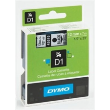 DYMO "D1" Feliratozógép szalag 6 mm x 7 m fehér-fekete nyomtató kellék