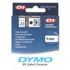 DYMO Feliratozó szalag dymo d1 40913 9mmx7m fehéren fekete nyomtató kellék