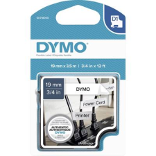 DYMO Feliratozó szalag DYMO D1 S0718050 Poliamid Szalagszín: Fehér Szövegszín:Fekete 19 mm 3.5 m (S0718050) etikett