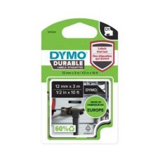 DYMO Feliratozógép szalag, 12 mm x 3 m, tartós, DYMO "D1", fekete-fehér nyomtató kellék
