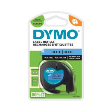  DYMO Feliratozógép szalag, 12 mm x 4 m, DYMO &quot;Letratag&quot;, kék információs címke
