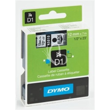 DYMO Feliratozógép szalag, 12 mm x 7 m, DYMO &quot;D1&quot;, fehér-fekete címkézőgép
