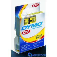DYMO kazetta 12x7m fekete/víz címkézőgép