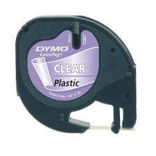 DYMO "Letratag" feliratozógép szalag 12 mm x 4 m víztiszta (GD12268) (S0721530) etikett