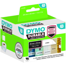 DYMO LW-Kunststoff-Etiketten 25x25mm 2x 850St weiß permanent (2112286) etikett