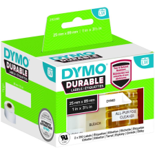 DYMO LW-Kunststoff-Etiketten 25x89mm 2x 350St weiß permanent (2112285) etikett