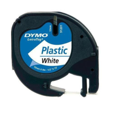 DYMO Műanyag szalag Dymo LetraTag címkézőhöz, fehér irattartó