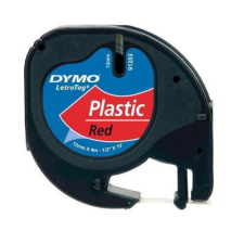 DYMO Műanyag szalag Dymo LetraTag címkézőhöz, piros irattartó