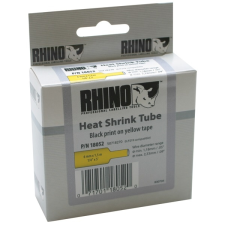 DYMO zsugorcső 6mm 1,18-2,33 sárga (18052) villanyszerelés