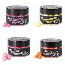  Dynamite Baits Bojli Fluro Pop-Up Mulberry &amp; Florentine bojli 12mm (DY1614) eper ízben bojli, aroma