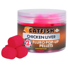  Dynamite Baits Chicken Liver Fluro Pop-Ups Catfish Pellet 22mm (ADY040868) bojli, aroma