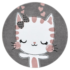 Dywan PETIT KITTY KOTEK koło szary lakástextília