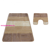 Dywanopol Dy. Fürdőszoba szőnyeg Montana 04N bézs 2 részes szett (50cmx80cm+40x50cm)
