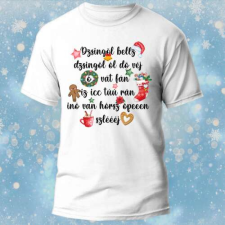  Dzsingöl bellz dzsingöl bellz- karácsonyi póló férfiaknak ajándéktárgy