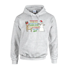  Dzsingöl belsz, dzsingölsz ó dö véj - Unisex Kapucnis Pulóver