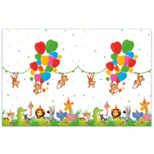  Dzsungel Balloons műanyag asztalterítő 120x180 cm party kellék