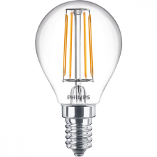 E14 P45 LED izzó 4.3W = 40W 470lm 2700K meleg izzószál PHILIPS izzó
