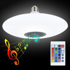 E27 RGB Bluetooth UFO lámpa hangszóróval + távirányítóval – 48W világítás