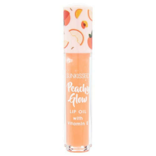 E-vitamin ajakfény, napcsókolt, Peachy Glow, Ajakolaj, 4,2 ml rúzs, szájfény