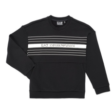 EA7 Emporio Armani Emporio Armani EA7 Pulóverek TRAIN LOGO SERIES CN EXTENDED LOGO Fekete 14 éves