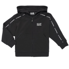 EA7 Emporio Armani Emporio Armani EA7 Pulóverek TRAIN LOGO SERIES HD FZ COFT TAPE Fekete 6 éves