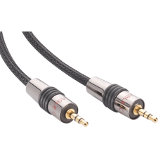Eagle Cable 100871032 Deluxe II Mini 3,5 mm jack - 3,5 mm jack kábel, 3,2 m audió/videó kellék, kábel és adapter