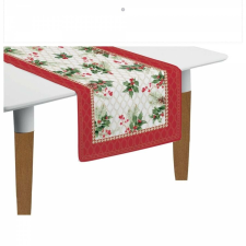 Easy Life Design Asztali futó 45x140cm, 2 db-os, 100% pamut, Christmas Berries karácsonyi textilia