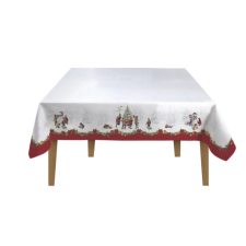 Easy Life Design Asztalterítő - 145x180cm - Christmas Round Dance karácsonyi textilia