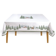 Easy Life Design Karácsonyi asztalterítő 145x180cm White Forest karácsonyi dekoráció