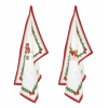 Easy Life Design Karácsonyi konyharuha szett 2 db-os 50x70cm Magie de Noel