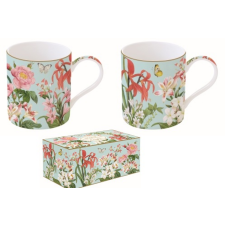 Easy Life Design Porcelán bögre szett - 350ml - Botanic Garden bögrék, csészék