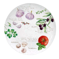 Easy Life Design Porcelán desszerttányér 21cm, Home & Kitchen tányér és evőeszköz