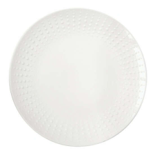 Easy Life Design R2S.2760DROW Porcelán lapostányér 26cm,Drops White tányér és evőeszköz