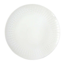 Easy Life Design R2S.2762DROW Porcelán desszerttányér 21cm,Drops White tányér és evőeszköz