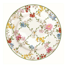 Easy Life Design R2S.944GADR Porcelán desszerttányér 19cm, Garden Dreams tányér és evőeszköz