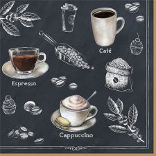 Easy Life Nuova R2S Papírszalvéta 33x33cm, Barista,20db-os konyhai eszköz