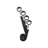 Easytoys - ágyhoz kötöző szett (fekete)
