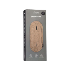 Easytoys Hemp Rope - bondage kötél (10m) - natúr bilincs, kötöző