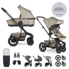 Easywalker Harvey5 Premium XXL AIR kombinált babakocsi szett kiegészítőkkel, Pearl Taupe babakocsi