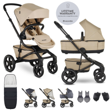 Easywalker Jimmey Kombinált Babakocsi XXL RWS Sand Taupe - Prémium Rugózás, Maximális Kényelem babakocsi