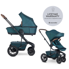  EASYWALKER Kočík kombinovaný Harvey⁵ Premium 2v1 Jade Green LITE AIR babakocsi