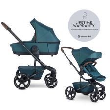 EASYWALKER Kočík kombinovaný Harvey⁵ Premium 2v1 Jade Green LITE RWS babakocsi