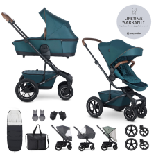 EASYWALKER Kombinált babakocsi Harvey⁵ Premium Jade Green XXL AIR babakocsi
