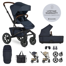 Easywalker Kombinált babakocsi Jimmey Indigo Blue XXL AIR + RWS babakocsi