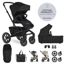 Easywalker Kombinált babakocsi Jimmey Pepper Black XXL AIR + RWS babakocsi